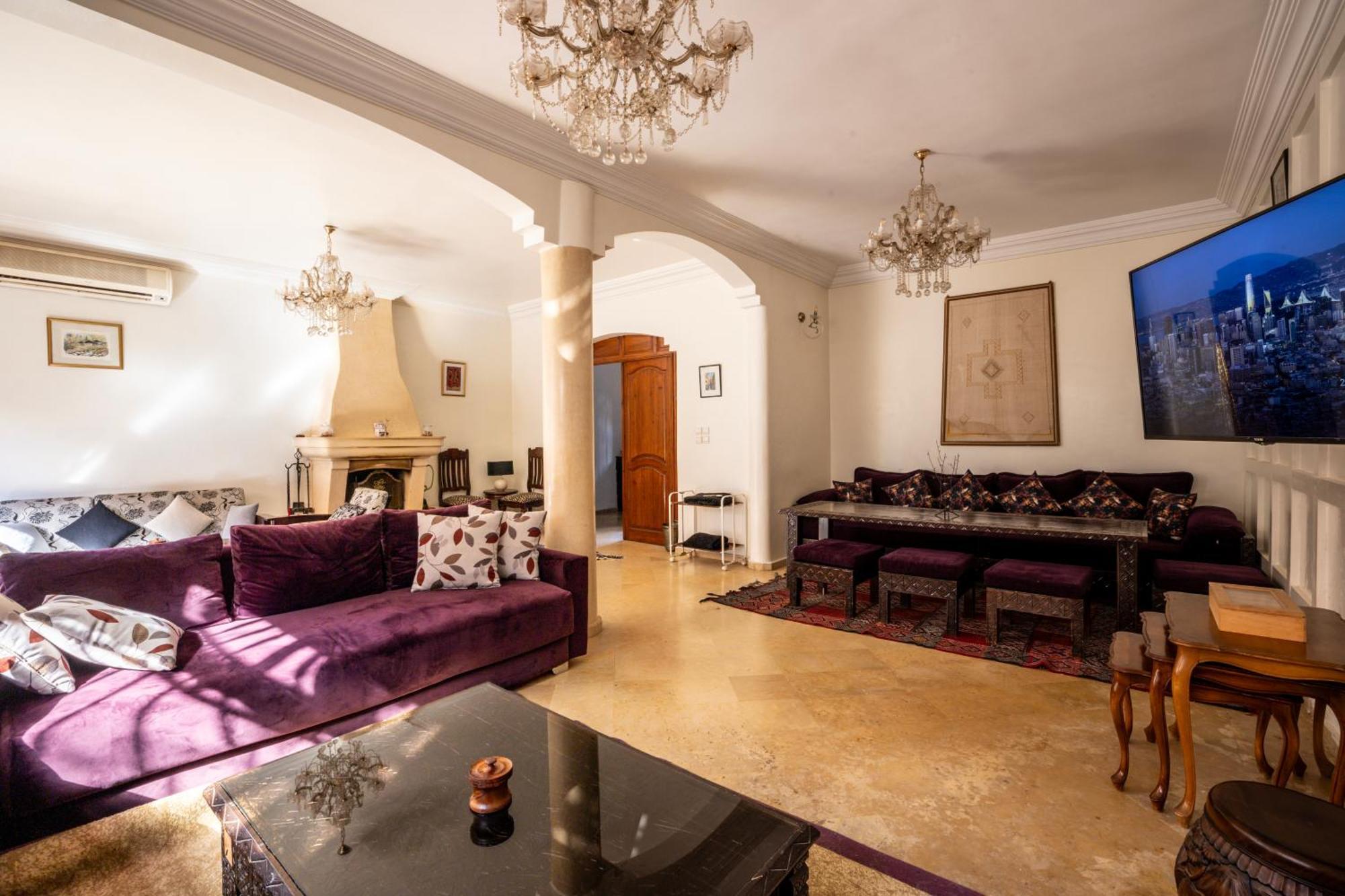 Villa Exclusive Sabah 10 Minutes Du Centre Avec Piscine Privee Маракеш Екстериор снимка